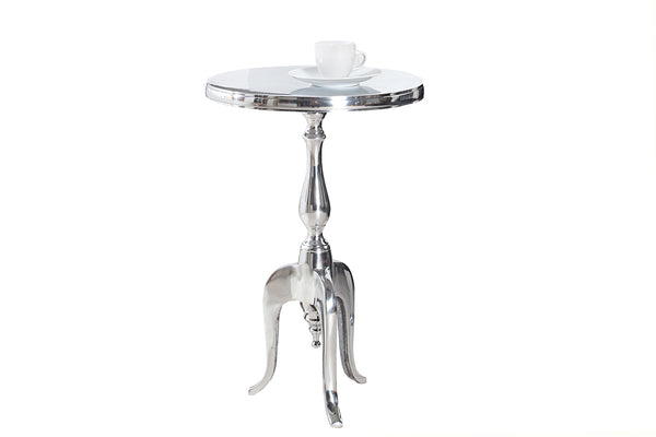 Side Table Jardin 55cm Metal Chrome