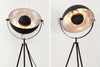 Studio Floor Lamp 146cm Metal Black Silver