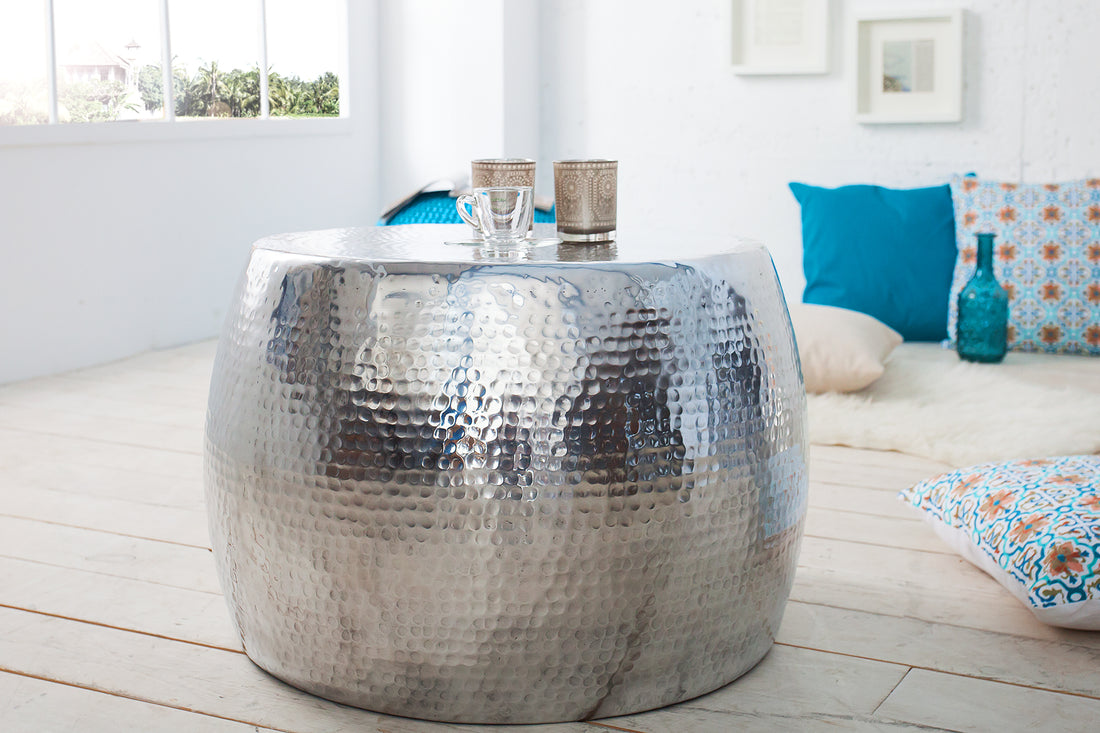 Coffee Table Orient 60cm Silver