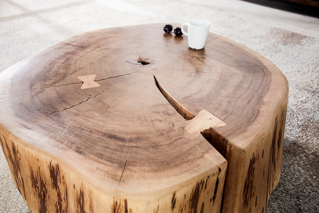 Coffee Table Goa 60cm Acacia Wood Natural