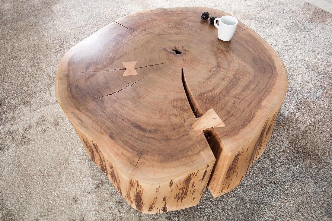 Coffee Table Goa 60cm Acacia Wood Natural
