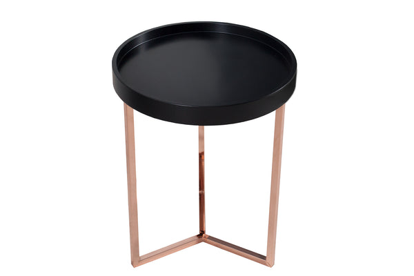 Coffee Table Cascade 40cm Black Copper