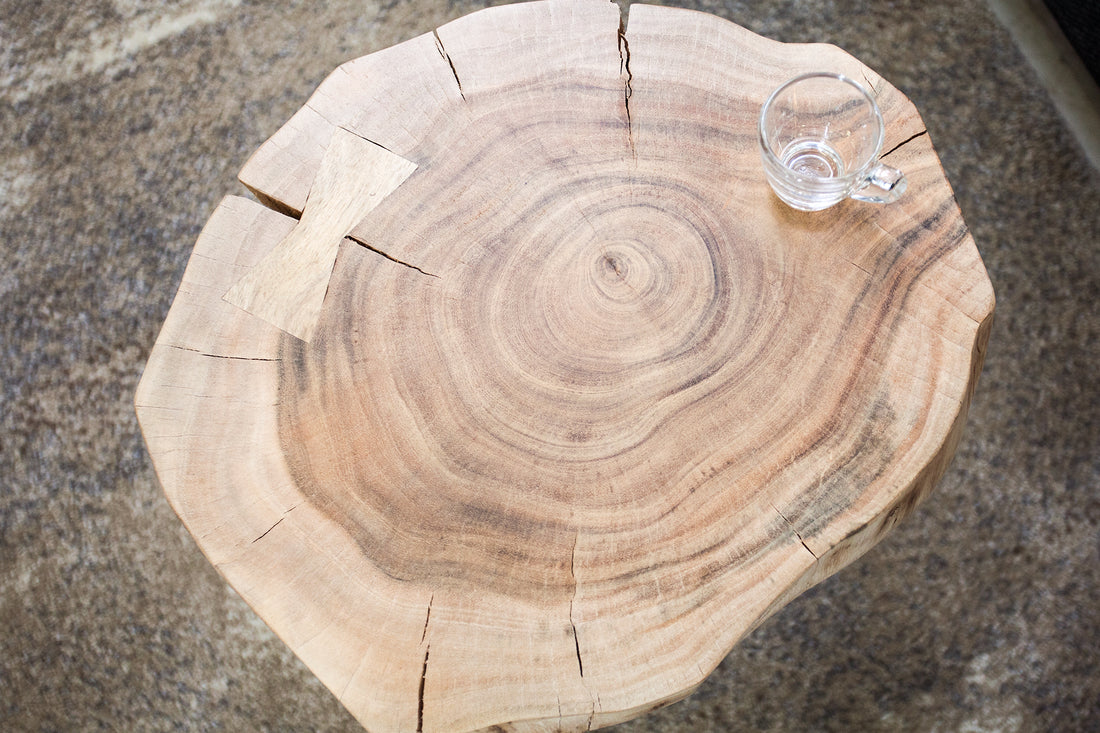 Side Table Goa II 45cm Acacia Wood Natural