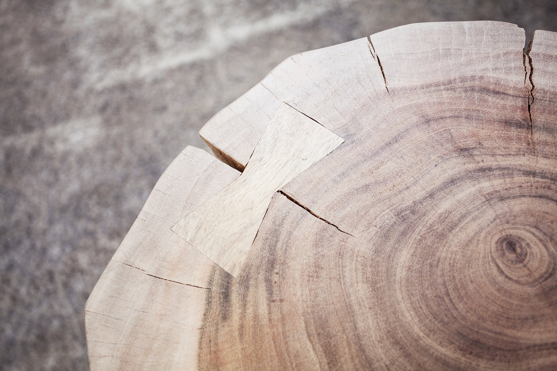 Side Table Goa II 45cm Acacia Wood Natural