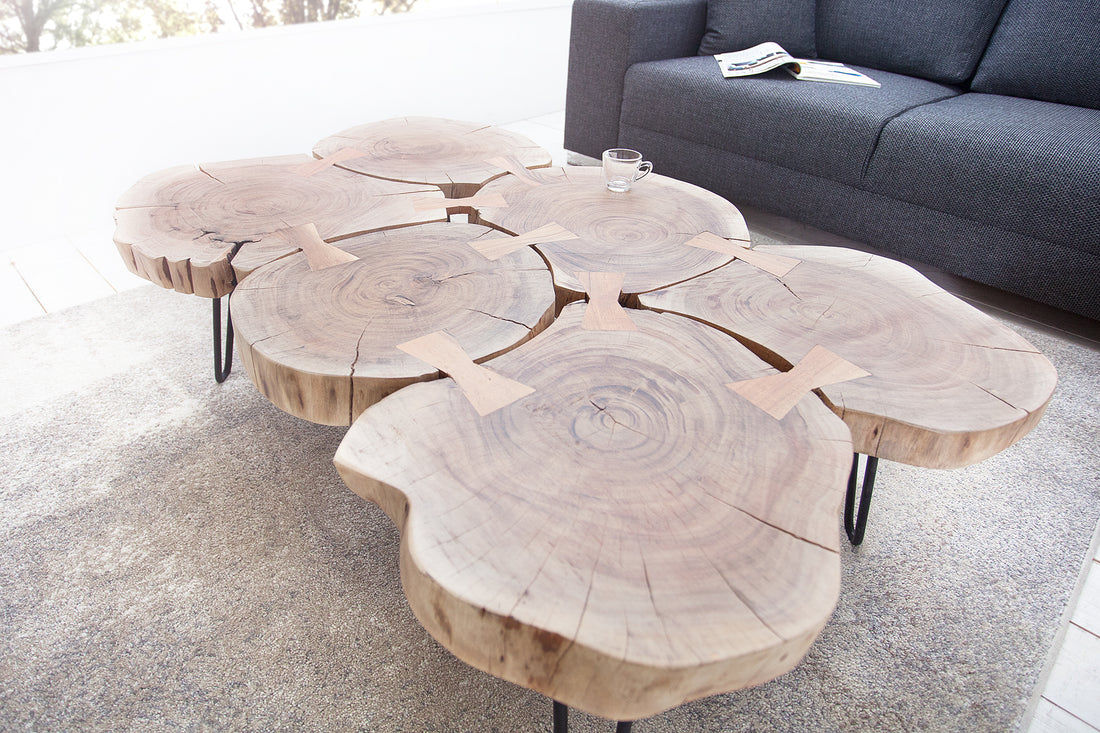 Coffee Table Goa 110cm Acacia Wood Natural