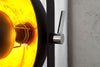 Studio Floor Lamp 128cm Metal Black Gold