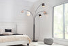 Levels Floor Lamp 200cm Black Grey