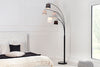 Levels Floor Lamp 205cm Metal Black Grey
