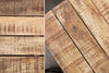 Coffee Table Railway 118cm Mango Wood Natural