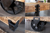 Coffee Table Railway 118cm Mango Wood Natural
