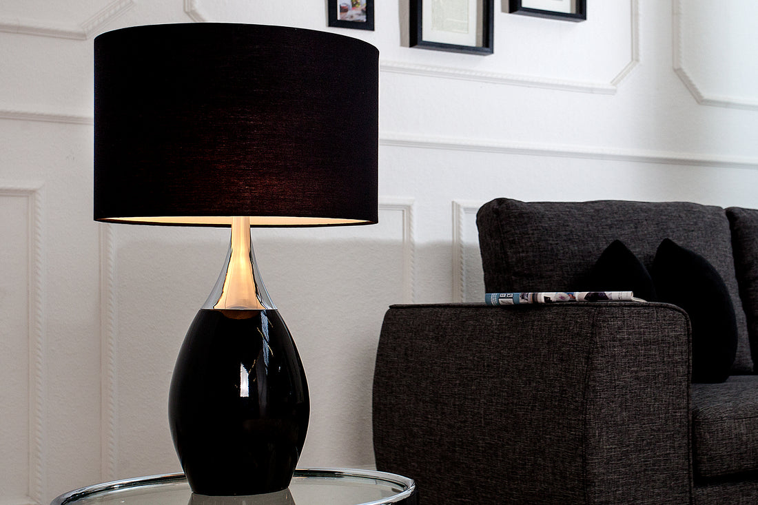 Table Lamp Carla 60cm Black