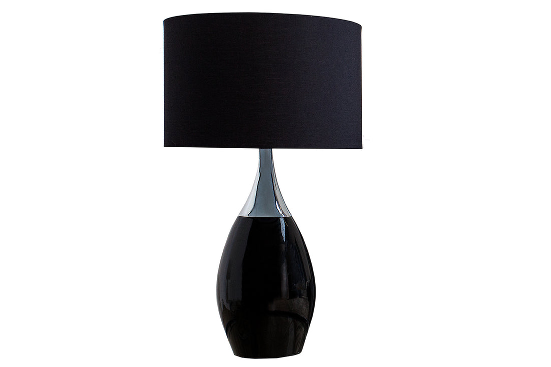 Table Lamp Carla 60cm Metal Black