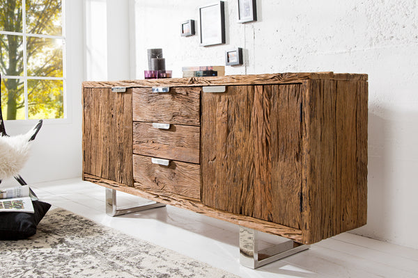 Sideboard Barracuda 160cm Recycled Wood Brown