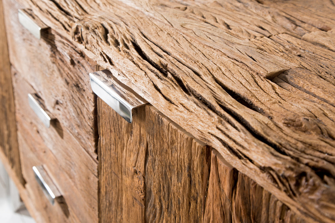 Sideboard Barracuda 160cm Recycled Wood Brown