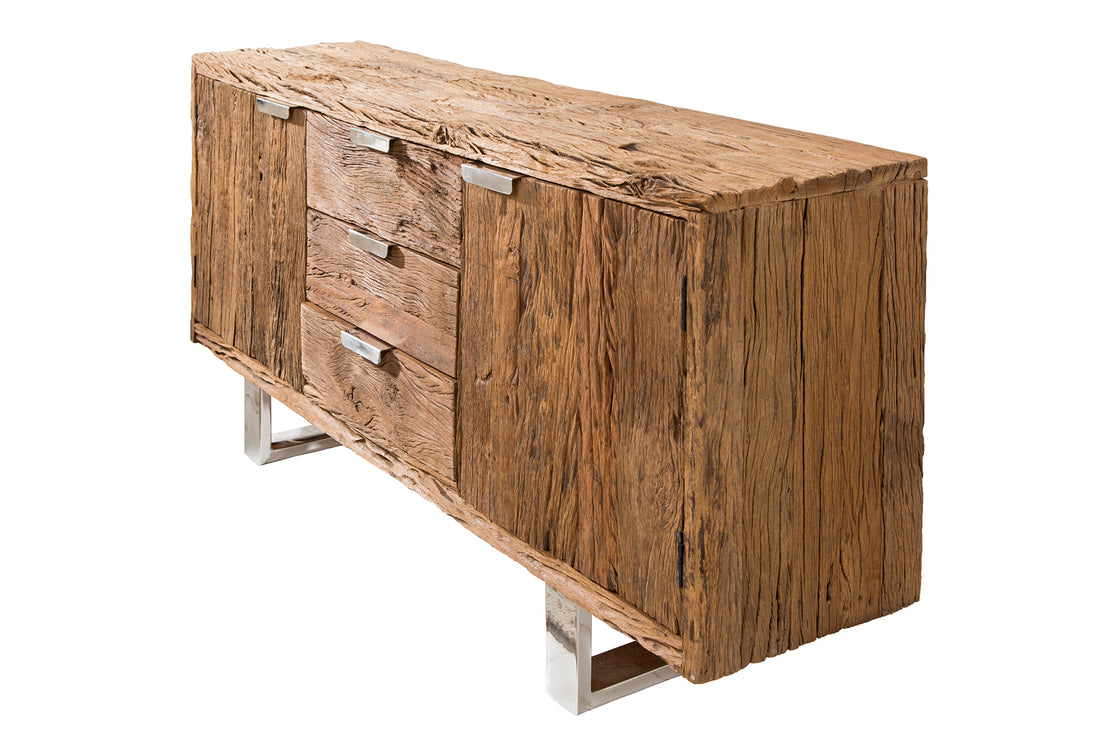 Sideboard Barracuda 160cm Recycled Wood Brown