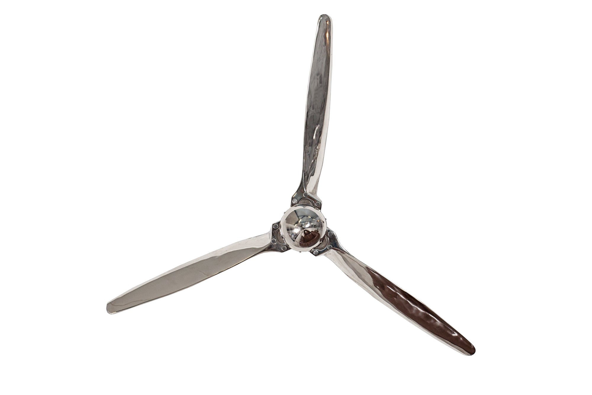 Decorative Propeller Screw III 60cm Metal Silver
