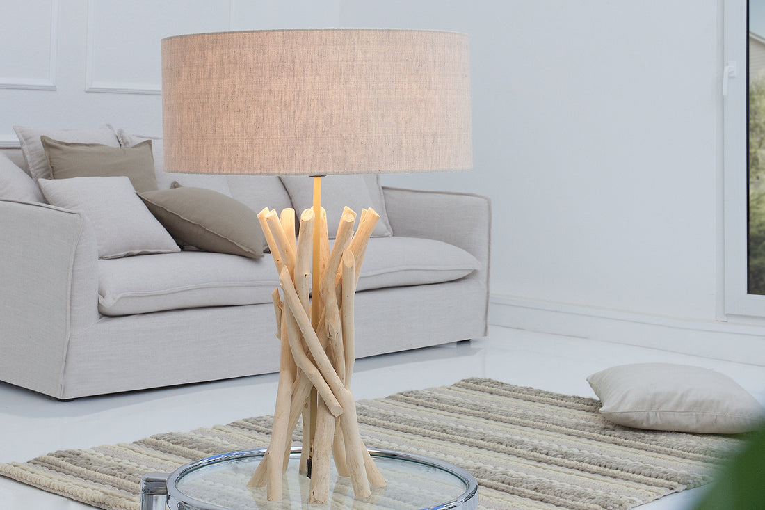 Table Lamp Wild Nature 62cm Driftwood Natural