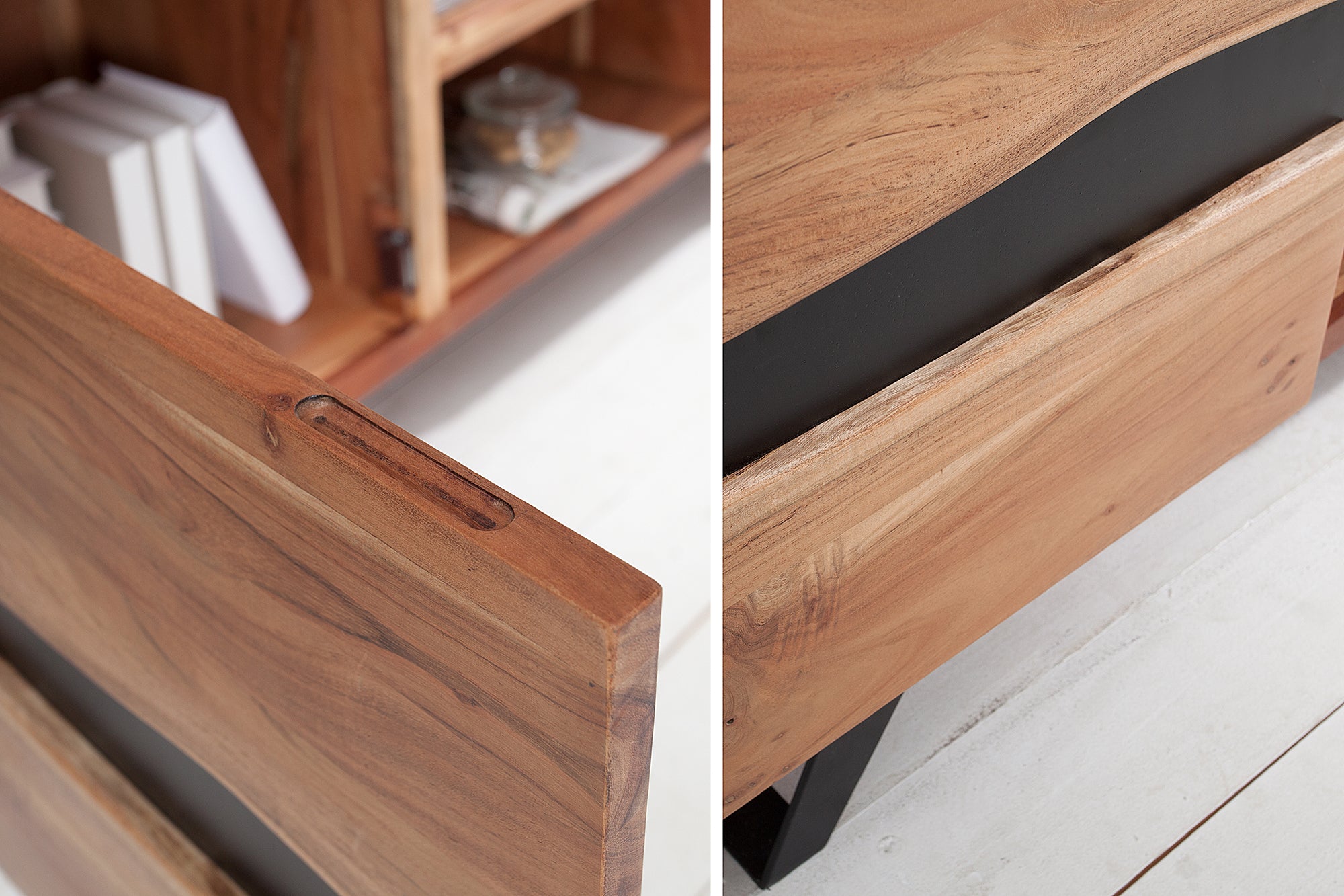 TV Stand Rio Grande 160cm Acacia Wood Natural