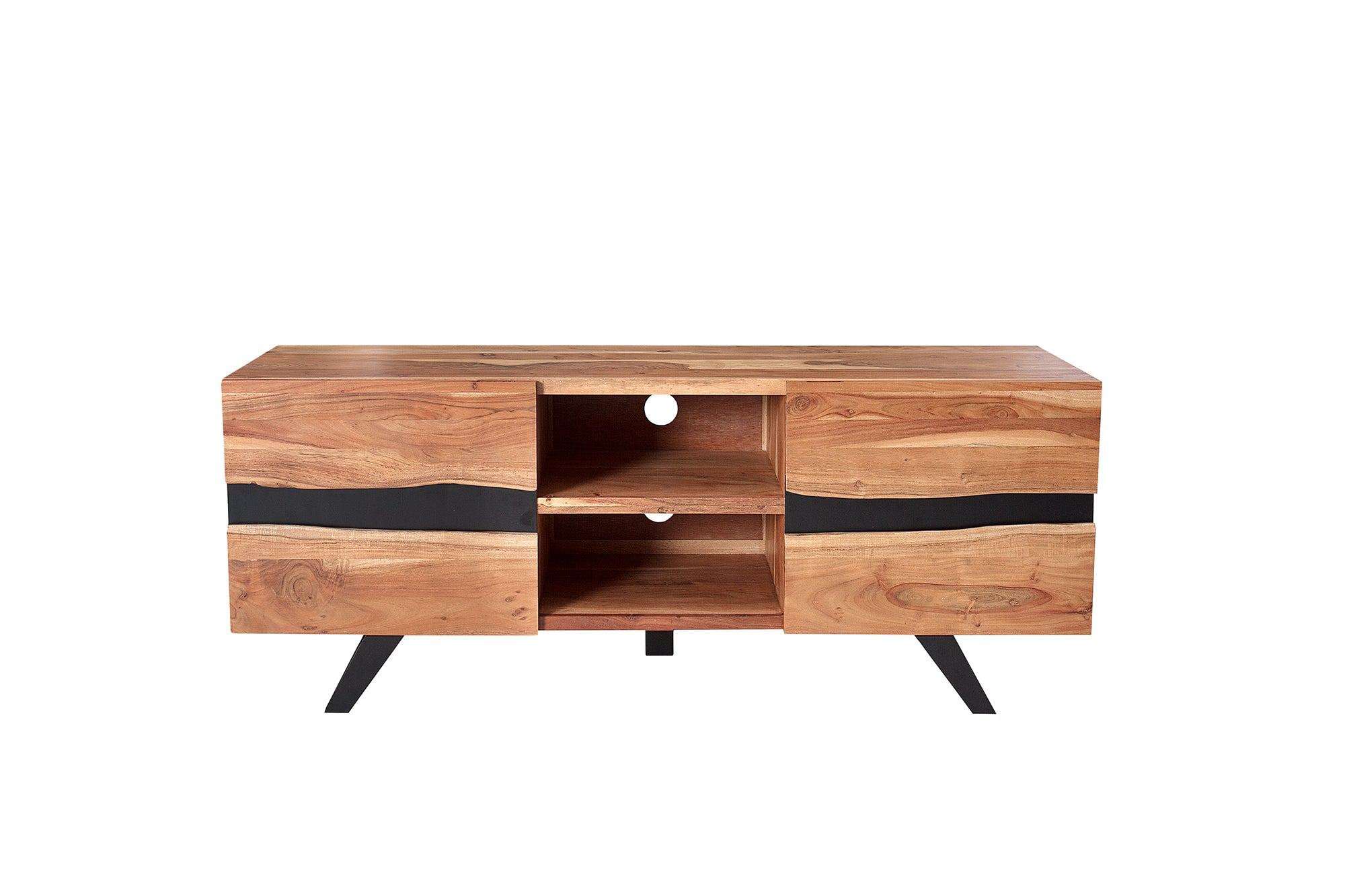 TV Stand Rio Grande 160cm Acacia Wood Natural