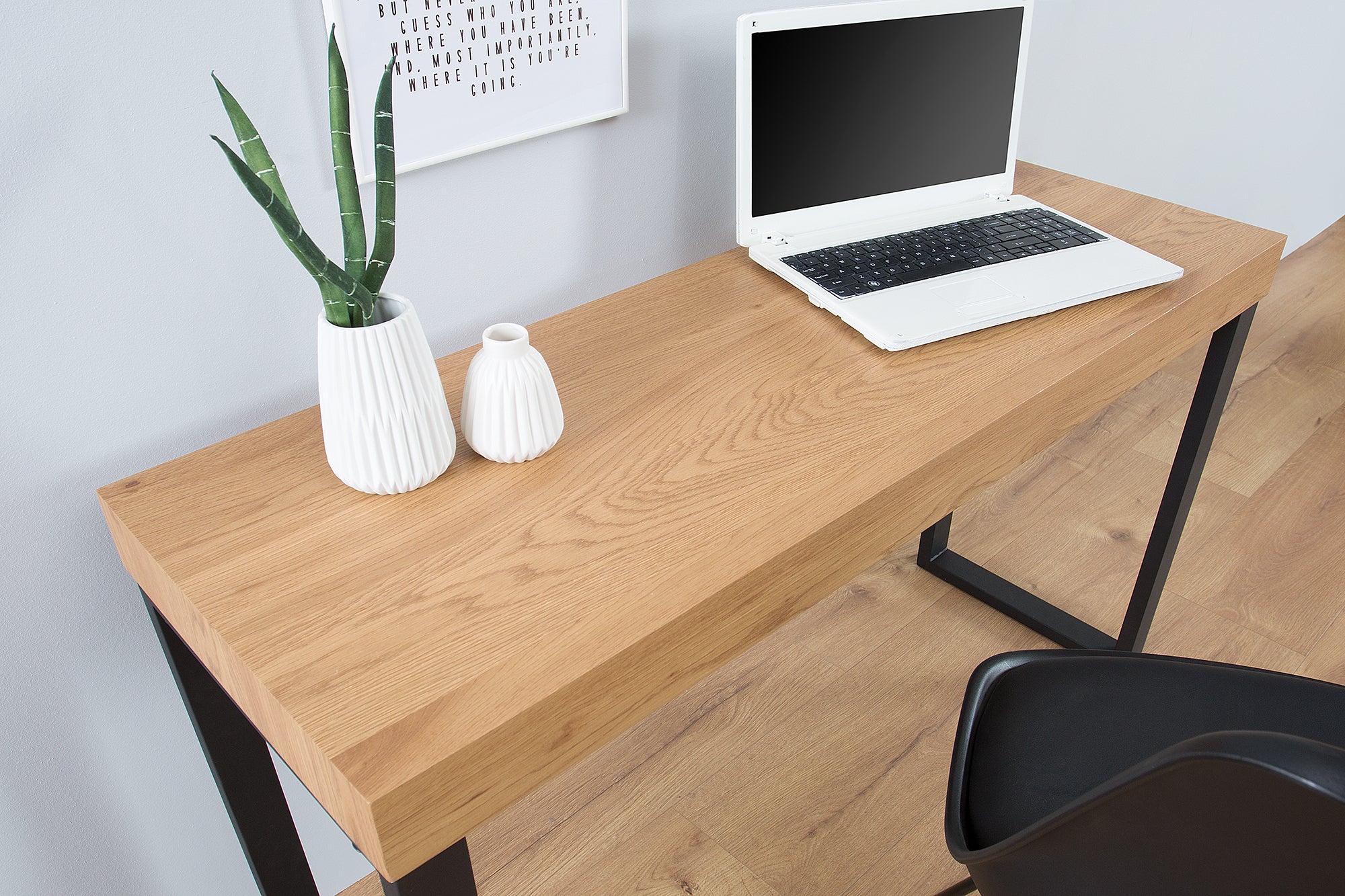 Desk Oak 120cm Oak Look