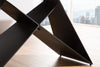 Dining Table Mercury 180-220-260cm Ceramic Lava Look