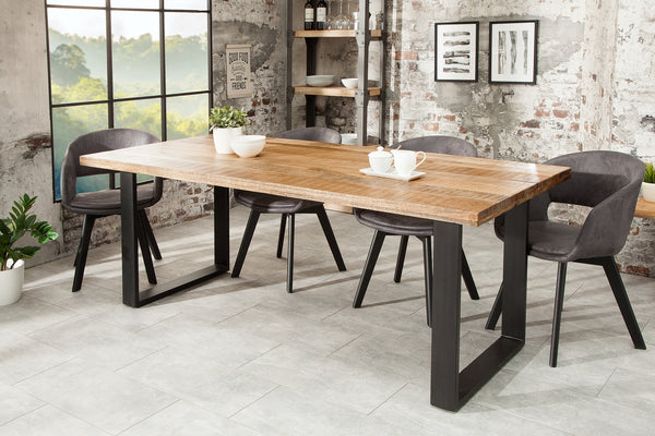 Dining Table Blacksmith 160cm Mango Wood Natural