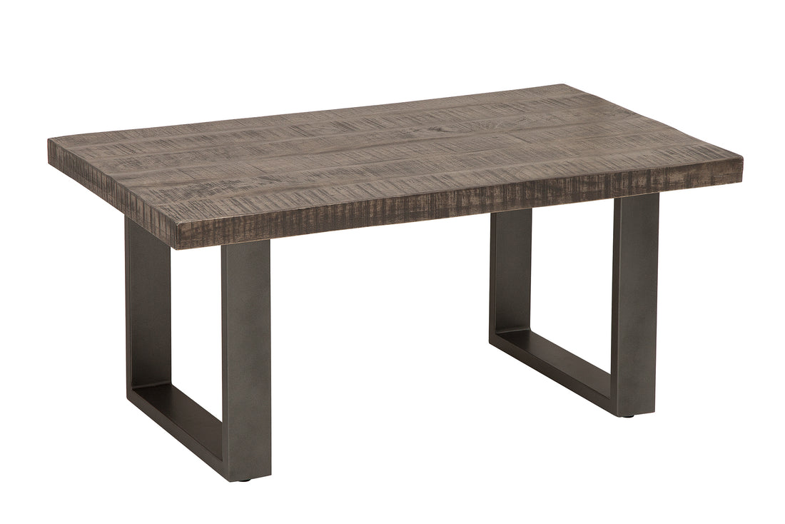 Coffee Table Blacksmith 100cm Mango Wood Grey