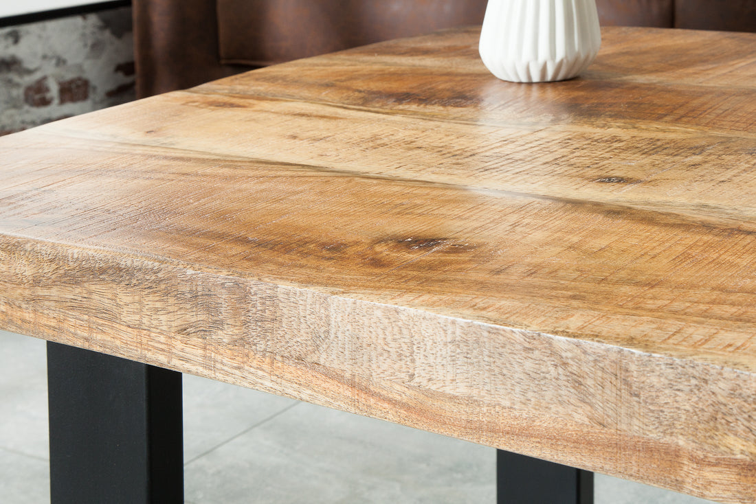 Coffee Table Blacksmith 100cm Mango Wood Natural