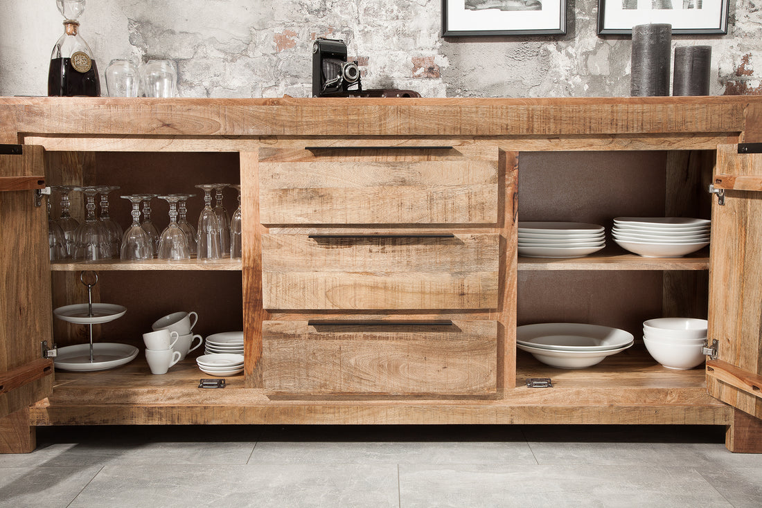 Sideboard Blacksmith 174cm Mango Wood Natural