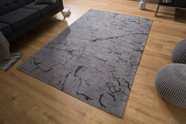 Rug Fragments 240x160cm Cotton Grey