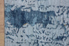 Rug Abstract 240x160cm Cotton Blue