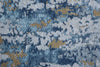 Rug Abstract 240x160cm Cotton Blue