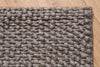 Hand-woven Rug Loop 240x160cm Wool Anthracite Brown