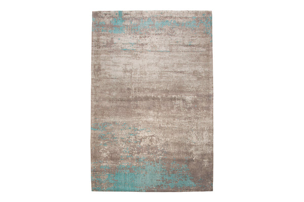 Rug Modern Art 240x160cm Cotton Grey Blue