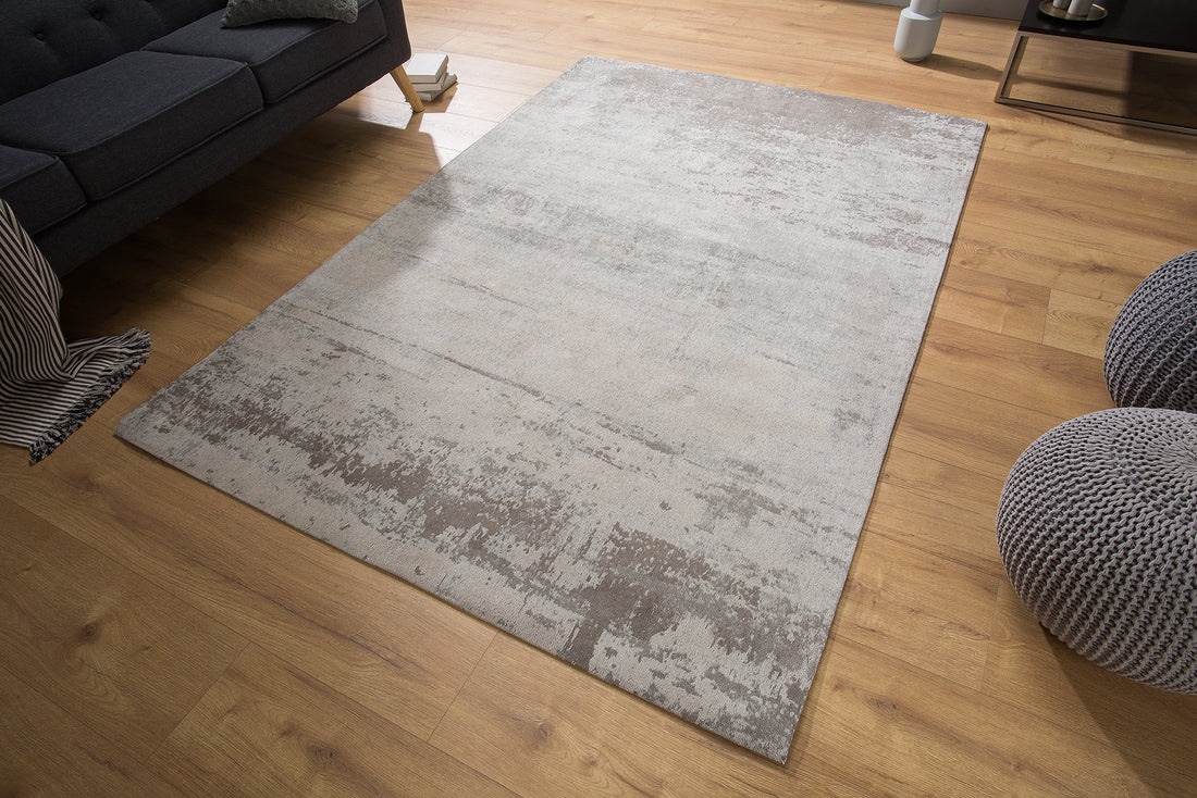 Rug Modern Art 240x160cm Cotton Vintage Beige