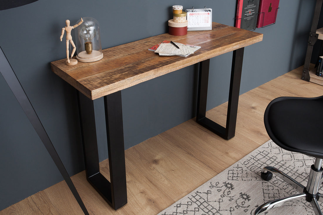 Console Table Blacksmith 115cm Mango Wood Natural