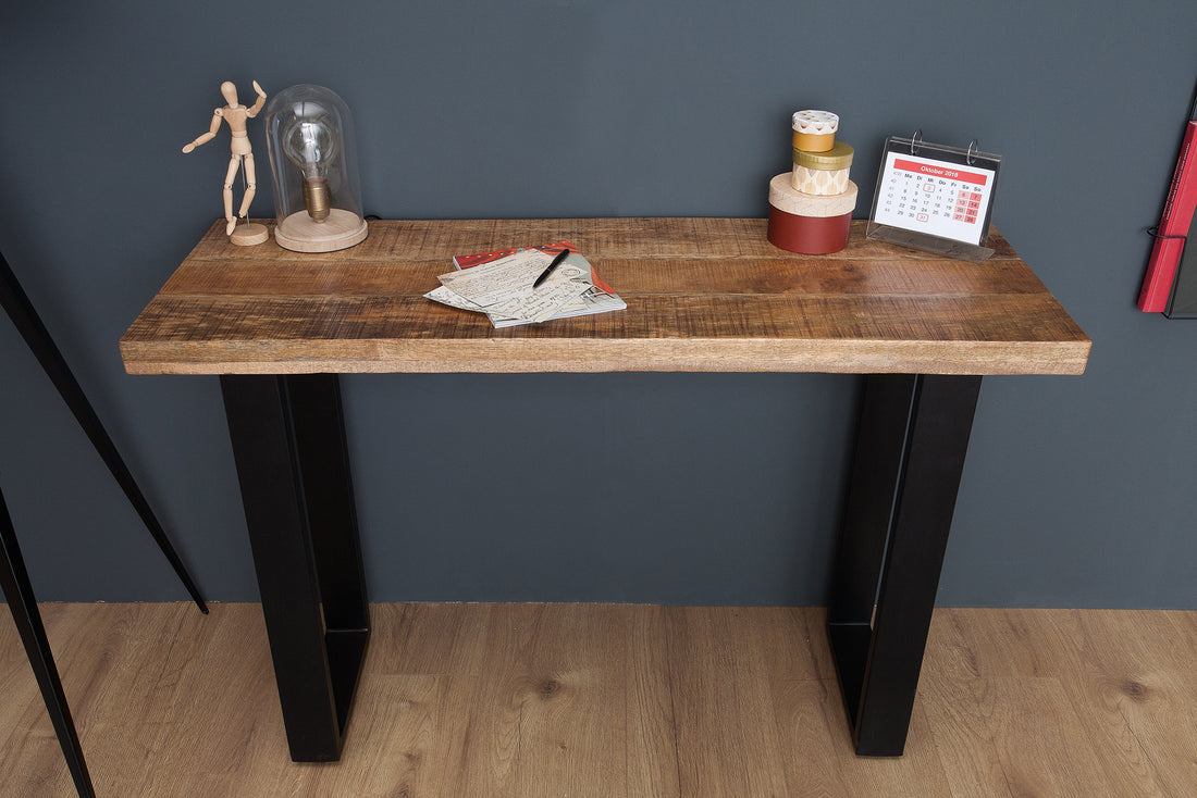 Console Table Blacksmith 115cm Mango Wood Natural