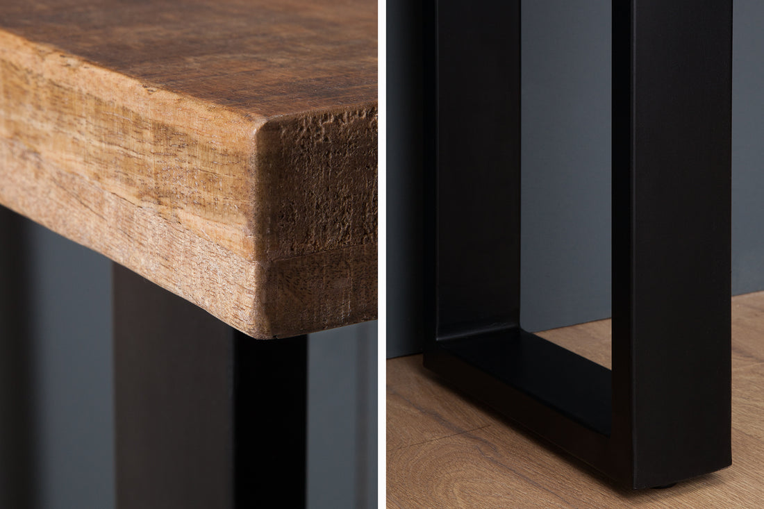 Console Table Blacksmith 115cm Mango Wood Natural
