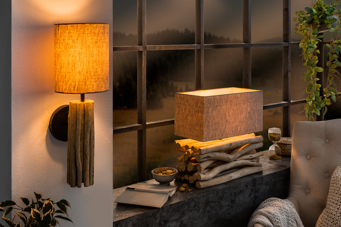 Table Lamp Euphoria II Driftwood