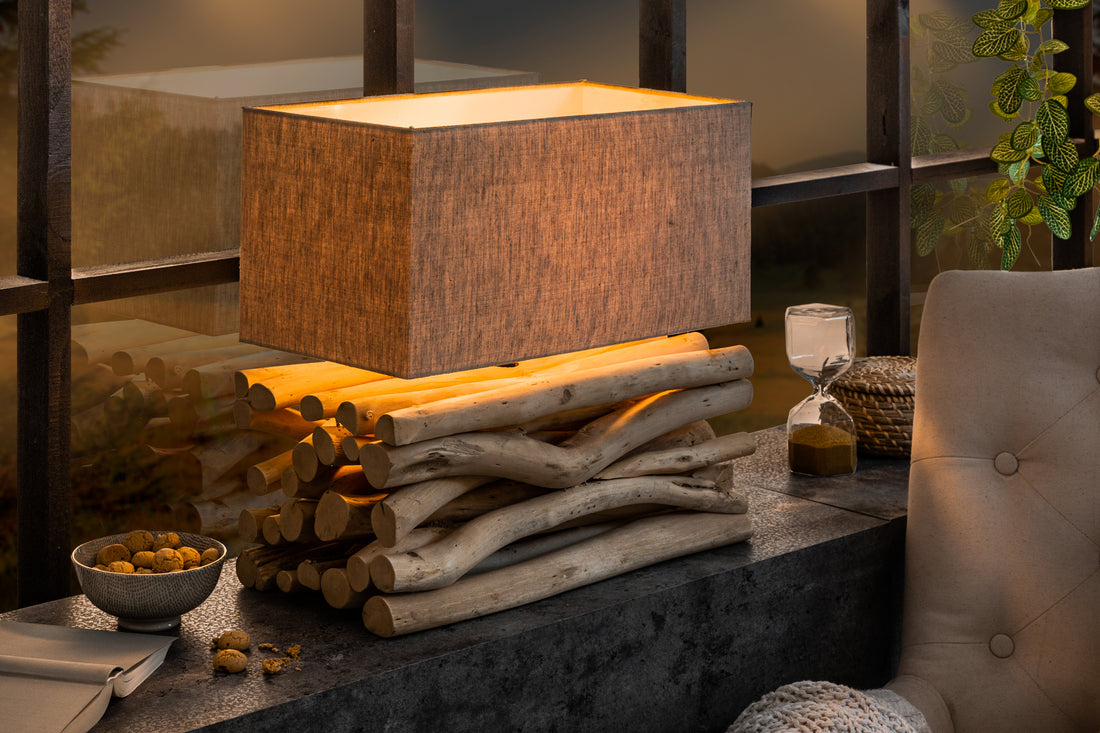 Table Lamp Euphoria II 40cm Driftwood Natural