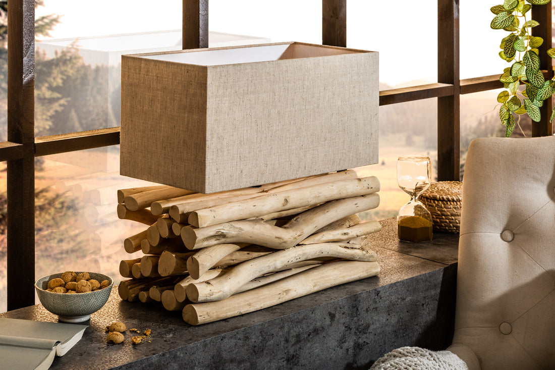 Table Lamp Euphoria II 40cm Driftwood Natural