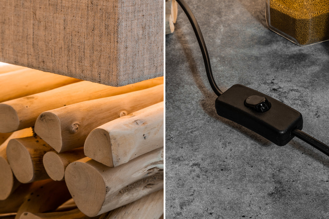 Table Lamp Euphoria II 40cm Driftwood Natural