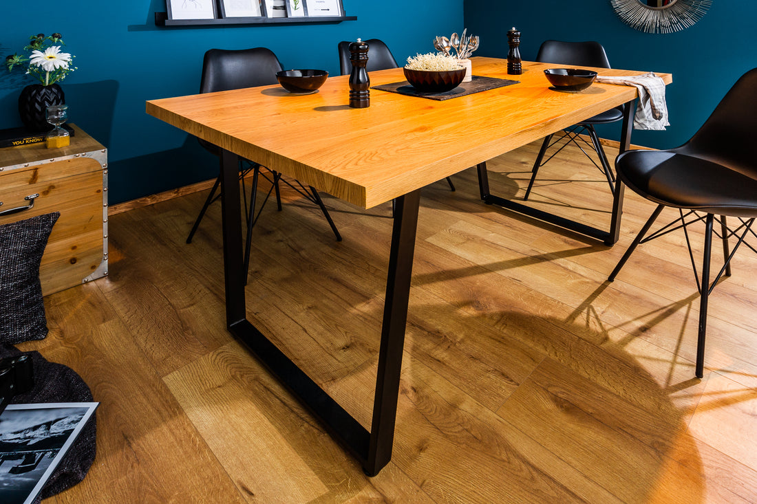 Dining Table Loft 160cm Oak Look