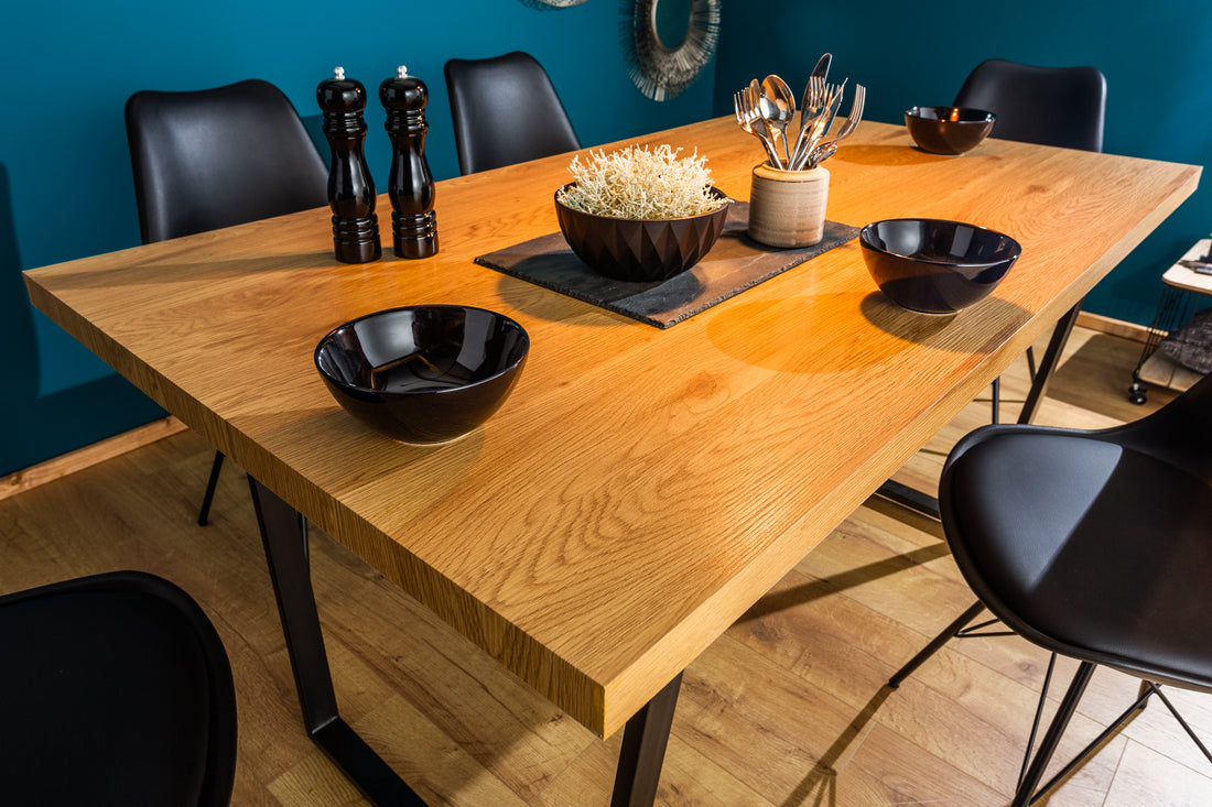 Dining Table Loft 160cm Oak Look