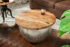 Coffee Table Drump Storage Mango Wood Natural