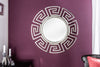 Mirror Galactic 85cm Metal Silver