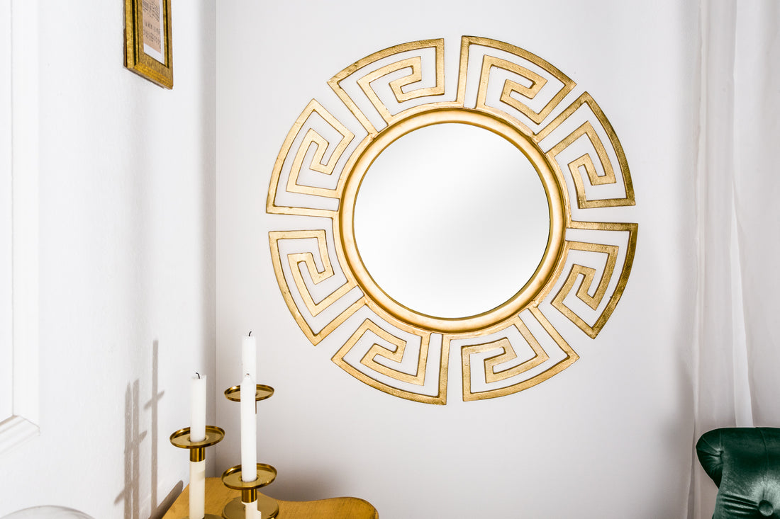 Mirror Galactic 85cm Metal Gold