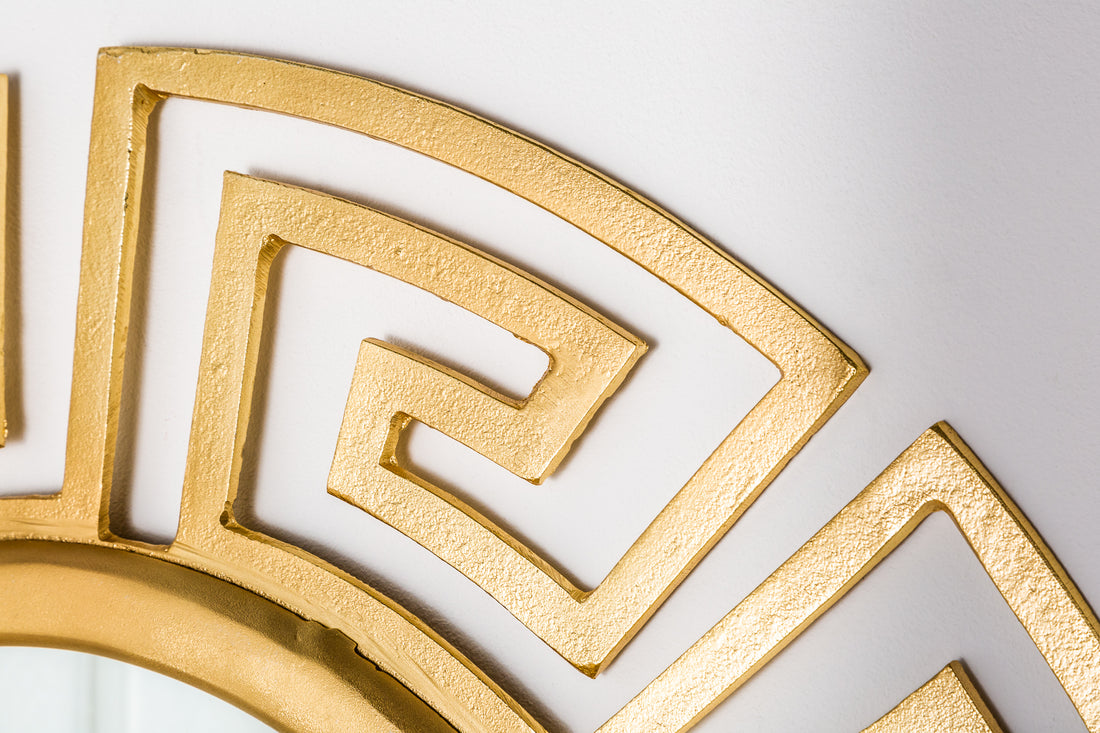Mirror Galactic 85cm Metal Gold