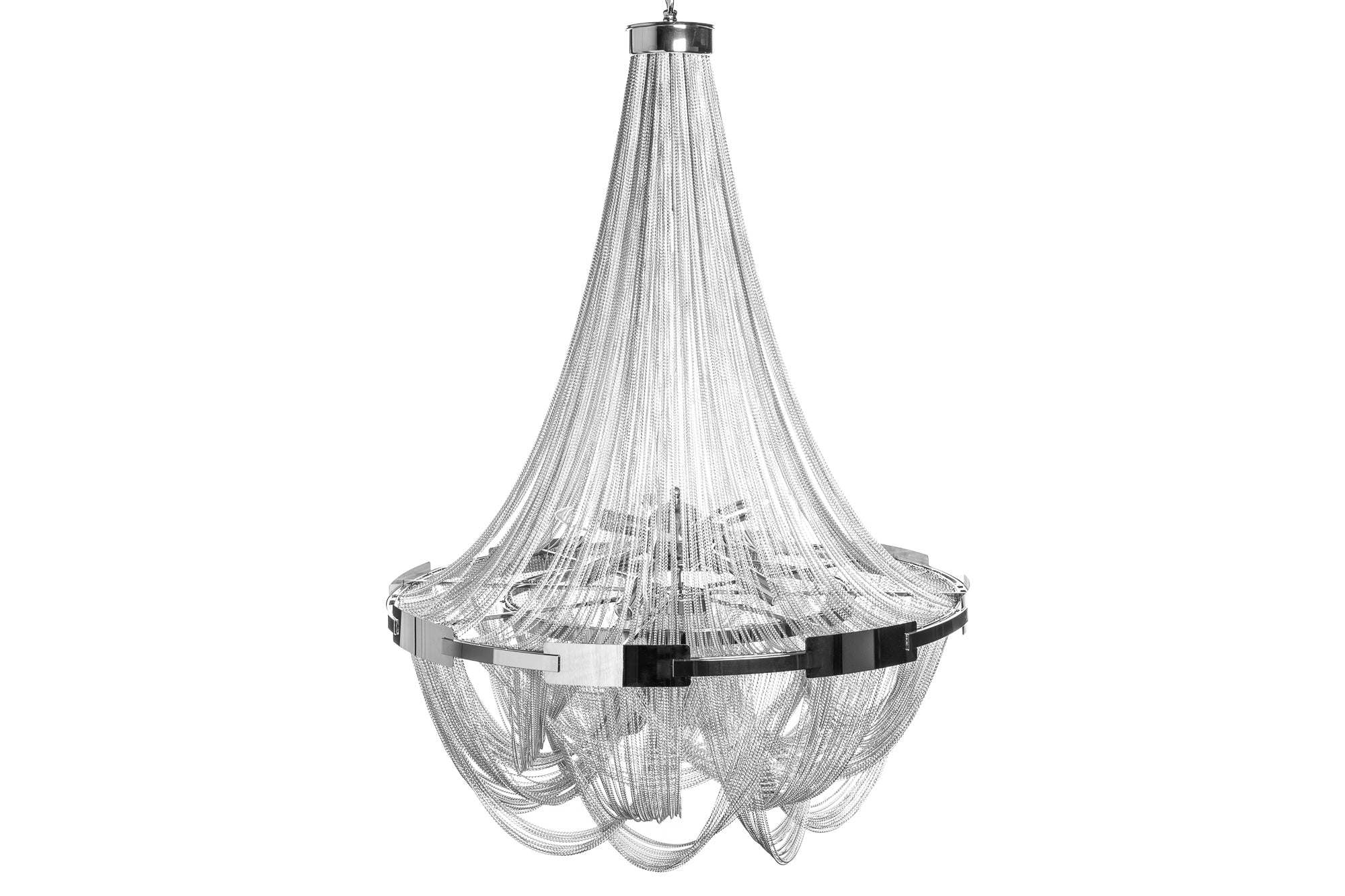 Chandelier Royal 71cm Silver