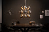 Hanging Lamp Galaxy 72cm Silver